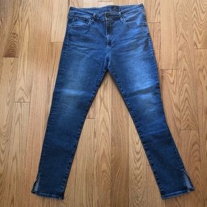AG Jeans high rise skinny ankle